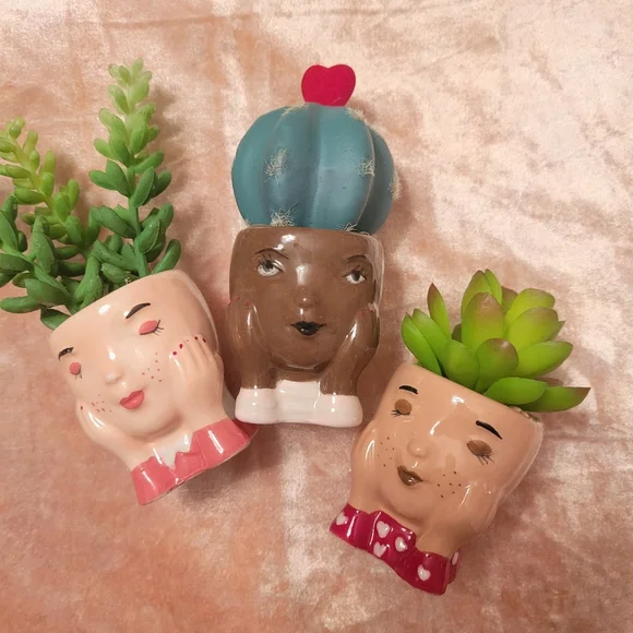 Kohl's Celebrate Together™ Valentine's Day Artificial Succulent Planter 3-pieces - Picture 1 of 16